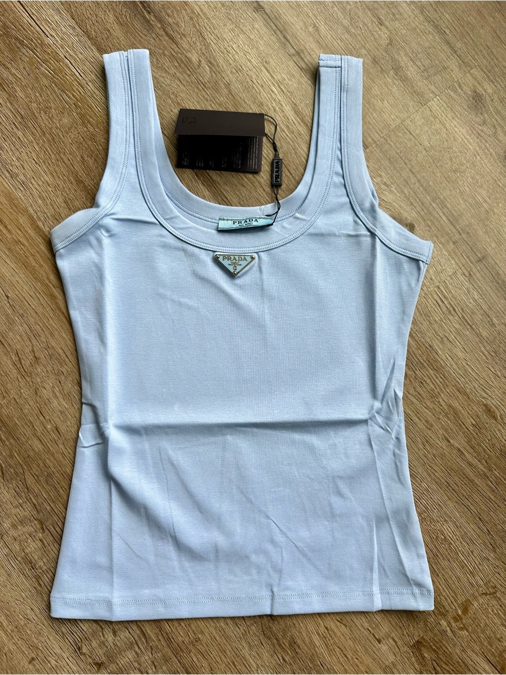 Prada Blue Tank Top